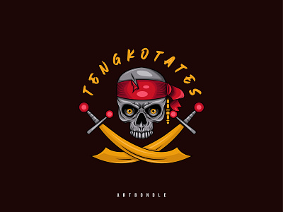 tengkotates design logo vector