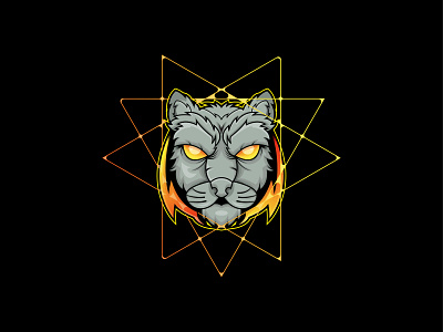 powercat branding design illustration logo vector
