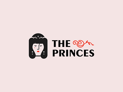the princes branding design illustration logo vector