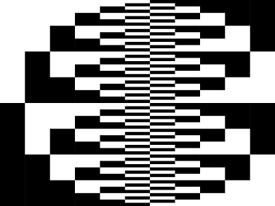 Fractal barcelona black white design fractal fractals fraction fracture illustraion illustrator minimal moare op art opart optical optical art psychedelic simple