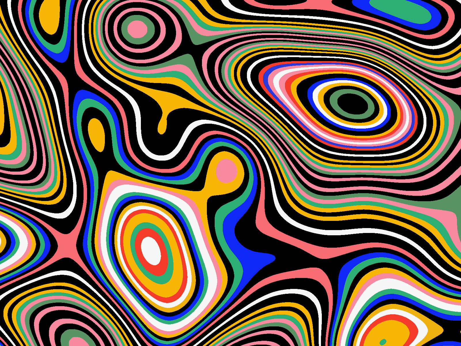 Psychedelic Texture by Diatomic Studio on Dribbble
