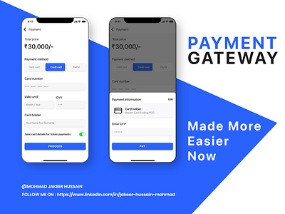 Payment gateway app design branding designer designeveryday information architecture mobile app prototyping user experience userinterface ux