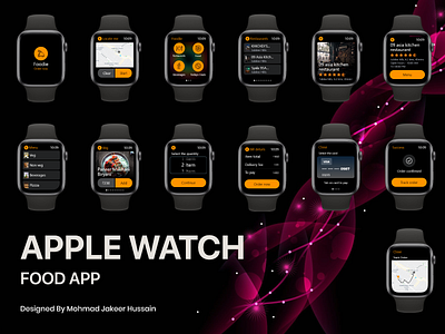 Apple watch app app design apple designer designeveryday designs information architecture logo prototyping typography uidesign uiux user experience userinterface ux uxdesign watch