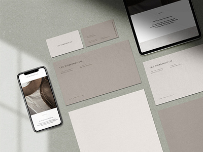 Free Realistic Gadget and Branding Stationery Mockup