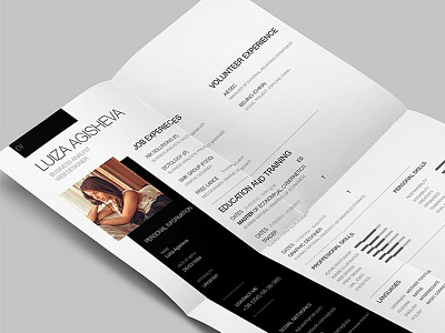 Free PSD CV/Resume Template for Job Hunter cv cv template free resume template freebie freebies jobs resume resume design