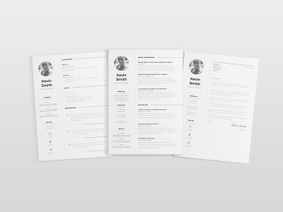 Free Minimal Elegant CV Template for Job Seeker cv cv template free resume template freebie freebies jobs resume resume design