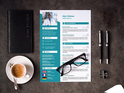 Free Doctor Resume Template cv cv template free resume template freebie freebies jobs resume resume design