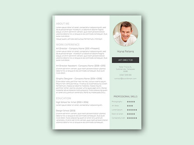 Free Creative CV template with Streamlined Layout cv free cv free cv template free resume free resume template freebie freebies resume
