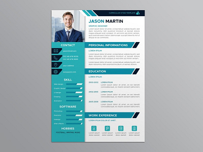 Free Flat Resume Template with Professional Design cv cv resume free cv free resume free resume template freebie freebies resume
