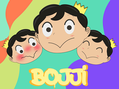 Ousama Ranking, Bojji character animation anime bujji cartoon design illustration illustrator kid vector