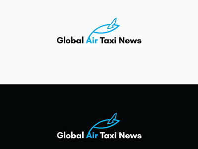 Global air news branding logo design logodesign logotype minimal typography