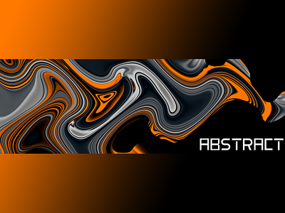 Abstract banner design illustration