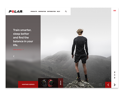 #9 redesign | Polar design redesign ui ux uxui website