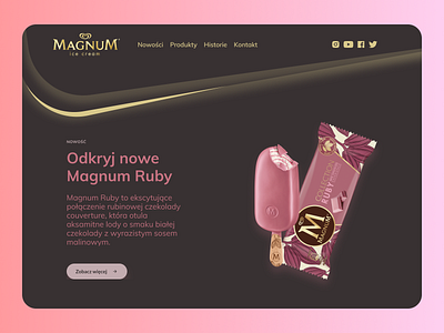 #10 redesign | Magnum design redesign ui ux uxui website