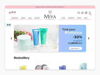 #13 redesign | Miya Cosmetics