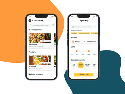 #9 myProject | Food Delivery App app design ui ux uxui