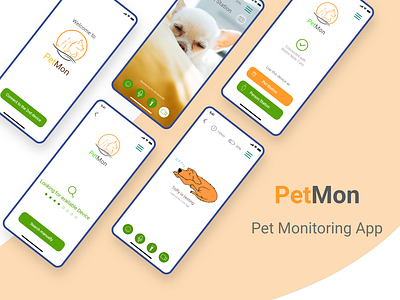 PETMON Mobile App UIUX