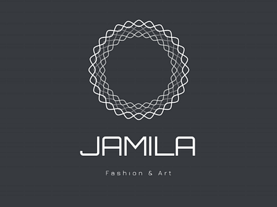 "Jamila" Fashion & Art logo logodesign