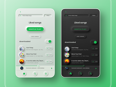 Soft spotify section redesign :)