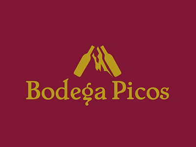 Bodega Picos Logo branding logo logotipe logotipo wine