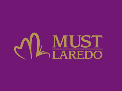 Must Laredo Logo beauty branding fashion logo logotipe logotipo must