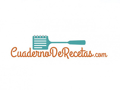 Cuaderno De Recetas Logo branding logo logotipe logotipo recipes