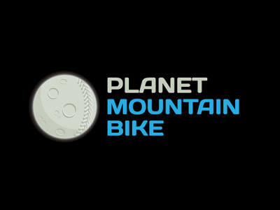 Planet mountain bike logo