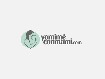 yomimeconmami.com baby branding logo love maternity mother