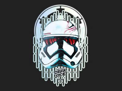 Stormtrooper art character characterdesign design design art helmet design illustration star wars art starwars stormtrooper