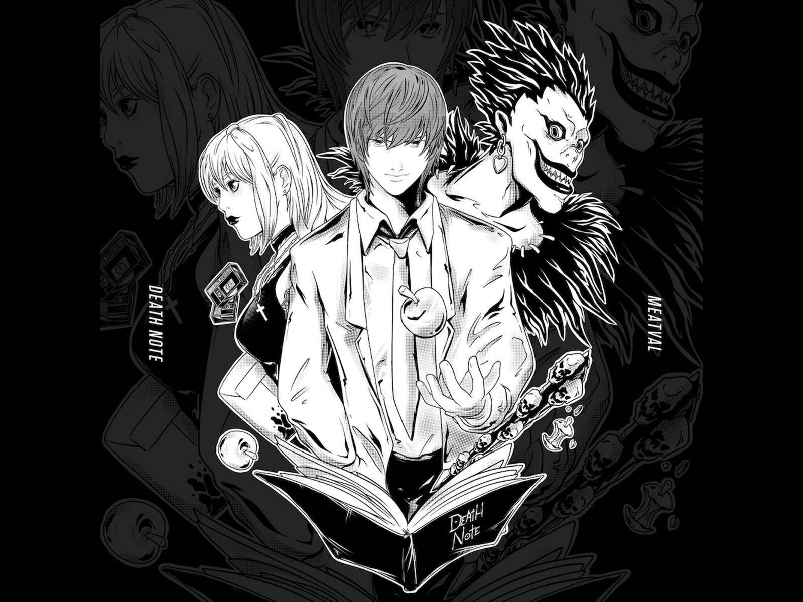 Death Note  Anime Character Wallpaper Download  MobCup