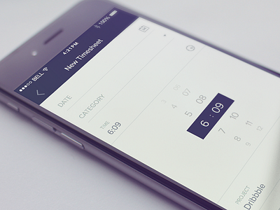 SRXP Expenses app - Form Timepicker
