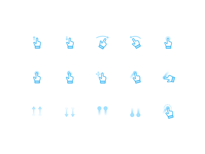 Creative day - Gesture Icons
