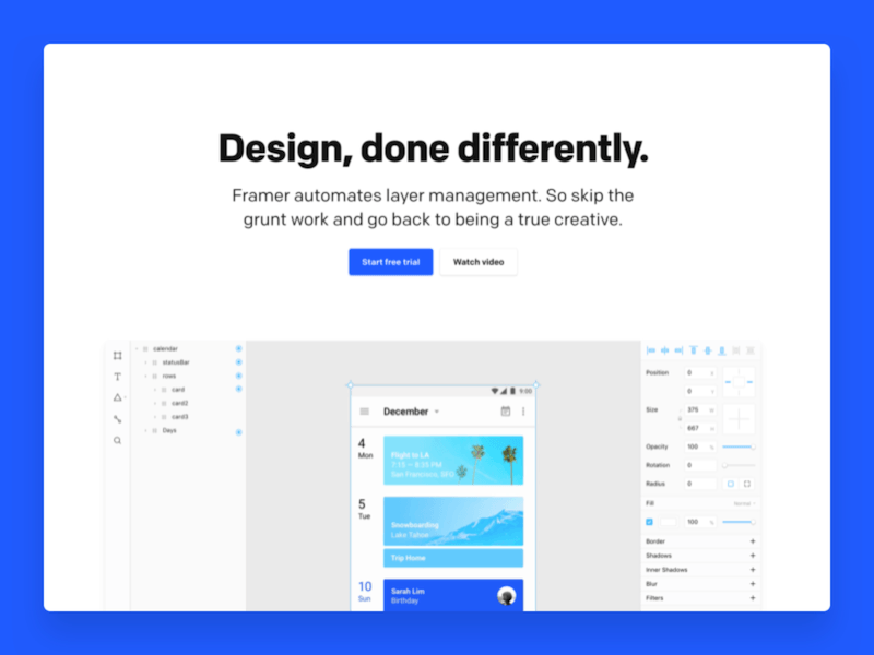 New Features Pages design feature framer framerjs gif ios mobile ui ux web
