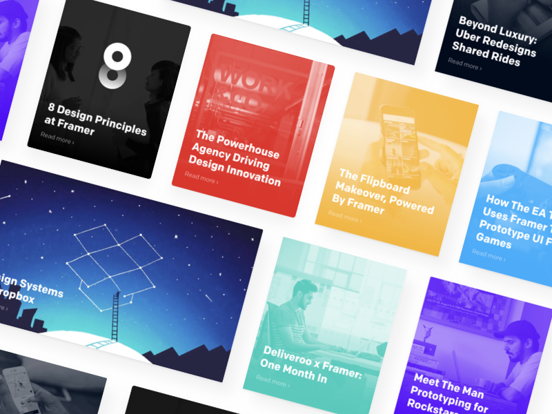 Framer Blog Cards