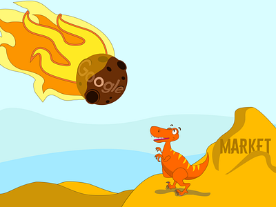 Illustration ai api dino dinosaur google illustration illustration art market meteorite nl