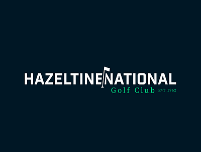 Hazeltine National 2 branding color golf golf course golfing hazeltine hazeltine national logo logo design minnesota pga pga championship redesign ryder cup