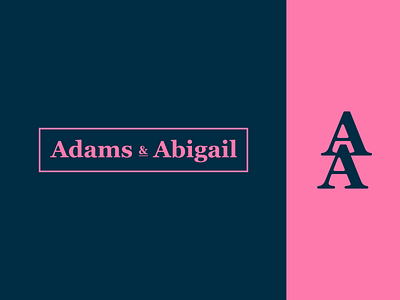 Adams & Abigail - Fashion Logo