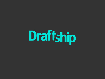 Draftship branding ci draft logo ship student thesis