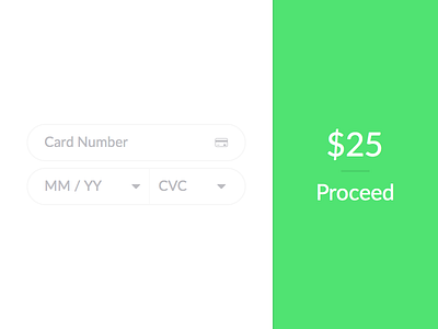 Credit Card Checkout — Daily UI #002 002 card checkout credit dailyui