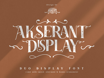 Akserant Display Font