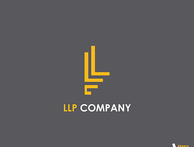 LLP Logo concept animation branding design illustration logo vector