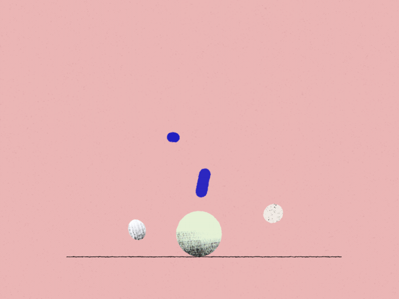 Bouncing ball! 🏐 2d animation animation ball bounce morph texture