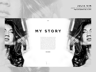 Julia Kim design ui ux web