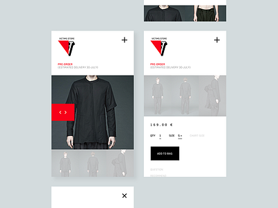 victims clean concept creative design ecommerce minimal photo ui ux web webdesig