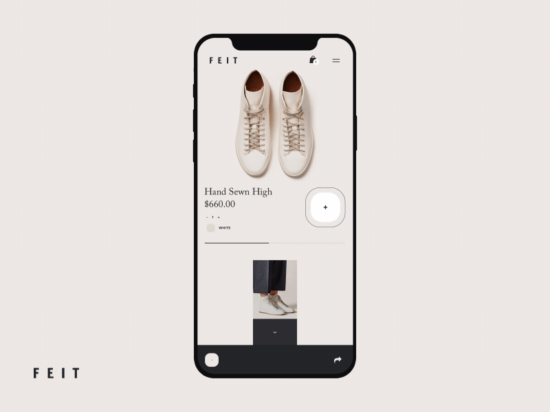 F E I T concept clean concept creative design ecommerce minimal photo ui ux web webdesig