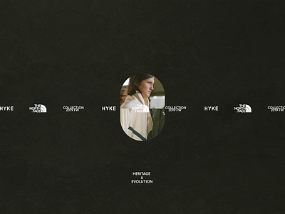 HYKE | Cover clean concept creative design desktop ecommerce minimal photo promo typography ui ux web webdesign website
