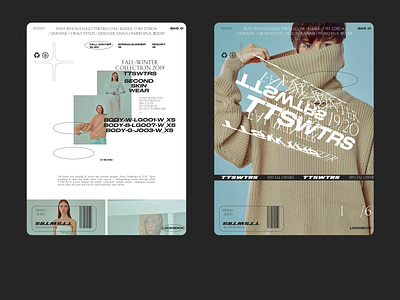 TTSWTRS | Ipad concept creative design ecommerce minimal mobile ui ux web webdesign
