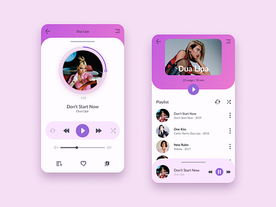 Music Player concept