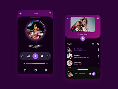 Music Player concept