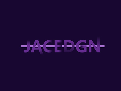 Purple shadow adobe illustrator concept design flat illustration jace purple shadow typography